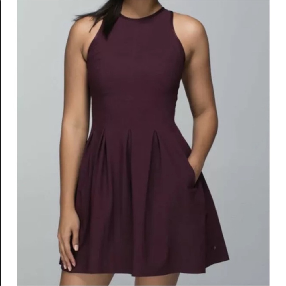 Lululemon Here To There Dress
Bordeaux Drama 8